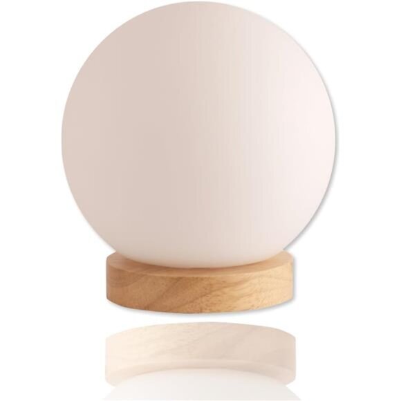 Bedside Lamp with 6W 550 Lumen 2700K LED Bulb – Nightstand Lamp - Picture 1 of 6